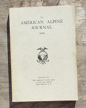 Bild des Verkufers fr The American Alpine Journal 1958 vol 11 no 1 zum Verkauf von JP MOUNTAIN BOOKS