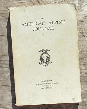 Bild des Verkufers fr The American Alpine Journal 1956 vol 10 no 1 zum Verkauf von JP MOUNTAIN BOOKS