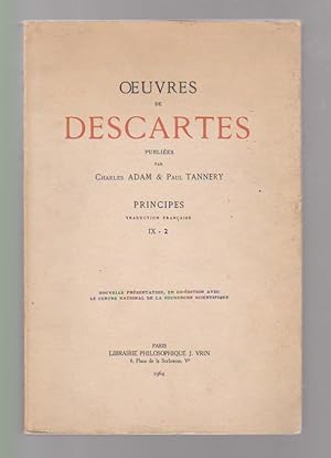 Seller image for Oeuvres IX-2 : Principes de la philosophie, for sale by L'Odeur du Book