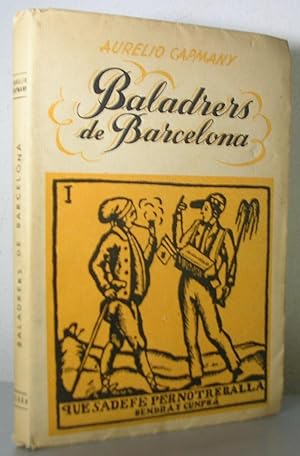 Bild des Verkufers fr BALADRERS DE BARCELONA zum Verkauf von LLIBRES del SENDERI