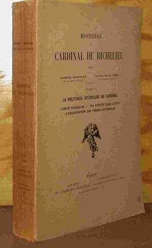 Bild des Verkufers fr HISTOIRE DU CARDINAL DE RICHELIEU - TOME IV zum Verkauf von Livres 113