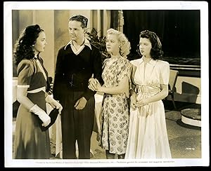 Bild des Verkufers fr Babes on Swing Street: Authentic Original British Front of House Black and White Press Promotional Still Photograph | Lobby Card | Foyer Card For the 1944 Film. zum Verkauf von Little Stour Books PBFA Member