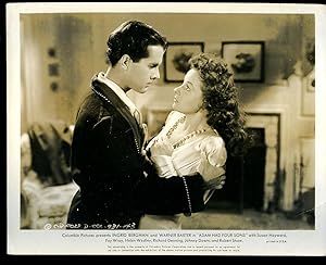 Seller image for Adam Had Four Sons: Authentic Original British Front of House Black and White Press Promotional Still Photograph | Lobby Card | Foyer Card For the 1941 Film. for sale by Little Stour Books PBFA Member