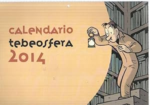 libro-calendario: Tebeosfera 2014. Indica eventos relacionados con el comic