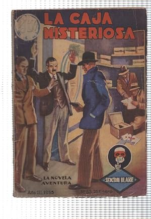 Imagen del vendedor de La Novela Aventura: num 063 ao III, 1935 - La caja misteriosa. Sexton Blake a la venta por El Boletin