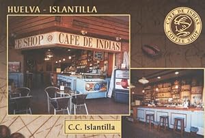 Seller image for Postal 6064 : Publicitaria Cafe de Indias, Islantilla, Huelva for sale by EL BOLETIN