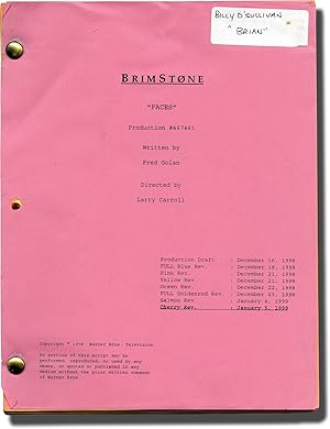 Imagen del vendedor de Brimstone: Faces (Original screenplay for the 1999 television series) a la venta por Royal Books, Inc., ABAA