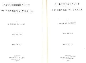 Seller image for Autobiography of Seventy Years Volume I and II for sale by WeBuyBooks