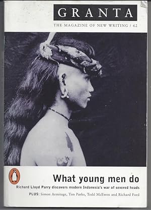 Seller image for Granta 62: What Young Men Do for sale by zenosbooks
