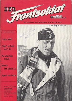 Der Frontsoldat erzählt? 18. Jahrgang 1954. Nr. 4