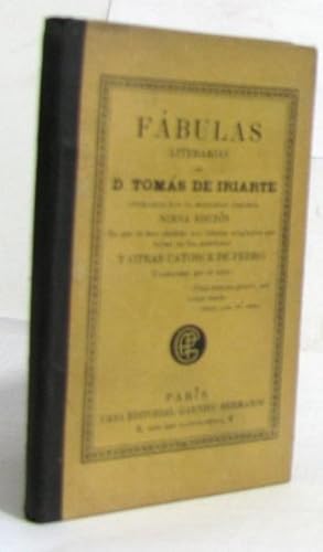 Seller image for Fabulas literarias for sale by crealivres