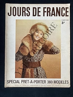 JOURS DE FRANCE-14 SEPTEMBRE 1970-SPECIAL PRET-A-PORTER 360 MODELES
