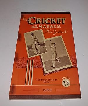 Seller image for The Cricket Almanack of New Zealand 1952 - Full Survey of 1951-52 Season - Fifth Year of Issue for sale by CURIO