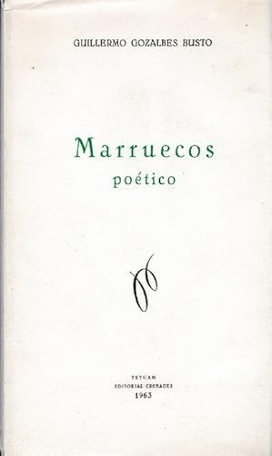 Seller image for Marruecos potico. for sale by La Librera, Iberoamerikan. Buchhandlung