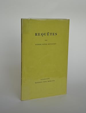 Image du vendeur pour Requtes mis en vente par Librairie Raimbeau