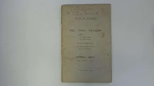 Image du vendeur pour The Two Swords. A Pageant Play in Seven Scenes. mis en vente par Goldstone Rare Books