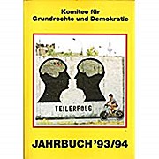 Bild des Verkufers fr Jahrbcher des Komitees fr Grundrechte und Demokratie: Jahrbuch '93/94. Komitee fr Grundrechte und Demokratie zum Verkauf von Che & Chandler Versandbuchhandlung