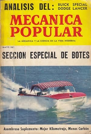 Immagine del venditore per MECANICA POPULAR La mecanica y la ciencia en la vida moderna Mayo 1961 Seccion especial de botes venduto da Librera Vobiscum