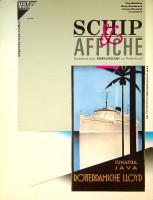 Immagine del venditore per Schip & Affiche Honderd jaar rederijreclame in Nederland venduto da nautiek