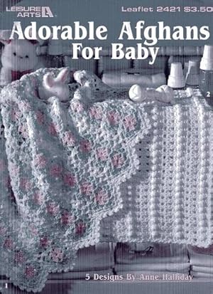 Seller image for Adorable Afghans for Baby Leaflet 2421 for sale by The Book Faerie