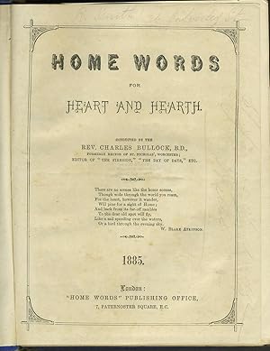 Home Words for Heart and Hearth. St. James', Tunbridge Wells Parish Magazine, with "View on the S...