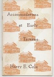 Accommodations at Early Taverns