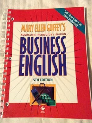 Image du vendeur pour Business English, 5th Edition - Annotated Instructor's Edition mis en vente par Text4less