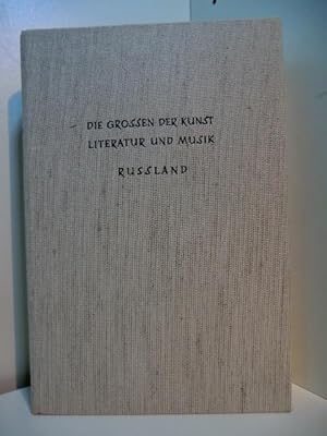 Imagen del vendedor de Die Grossen der Kunst, Literatur und Musik. Russland a la venta por Antiquariat Weber