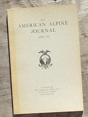 Bild des Verkufers fr The American Alpine Journal 1948 vol 7 no 1 zum Verkauf von JP MOUNTAIN BOOKS
