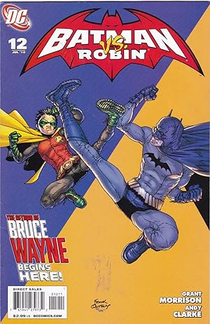 Immagine del venditore per BATMAN AND ROBIN NO 12(JULY 2010): COMIC venduto da TARPAULIN BOOKS AND COMICS