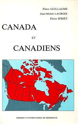 Image du vendeur pour Canada et Canadiens mis en vente par JP Livres