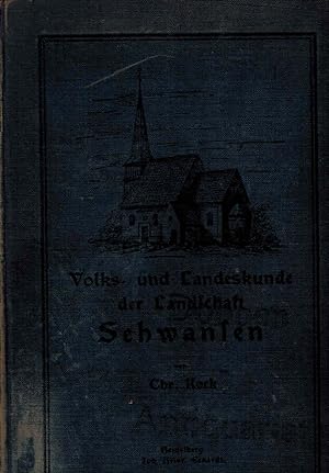 Volks- und Landeskunde der Landschaft Schwansen. Mit einem Exlibris von Willers Jessen.