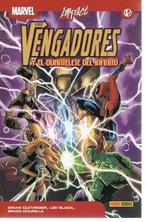 Seller image for LOS VENGADORES Y EL GUANTELETE DEL INFINITO. for sale by Books Never Die