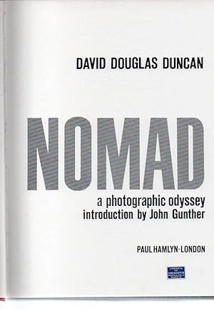 Imagen del vendedor de NOMAD. A PHOTOGRAPHIC ODYSSEY. a la venta por Books Never Die