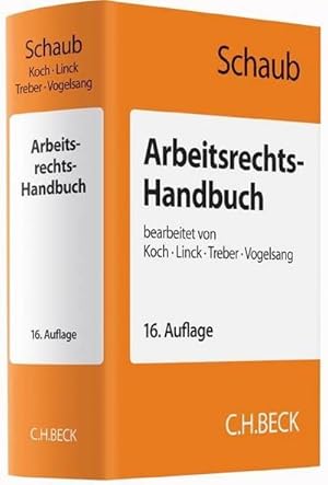 Immagine del venditore per Arbeitsrechts-Handbuch: Systematische Darstellung und Nachschlagewerk fr die Praxis : Systematische Darstellung und Nachschlagewerk fr die Praxis venduto da AHA-BUCH