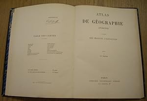 Bild des Verkufers fr Atlas de Geographie ancienne a l'usage des maison d'ducation. No. 2 - 17 Cartes. zum Verkauf von Frans Melk Antiquariaat