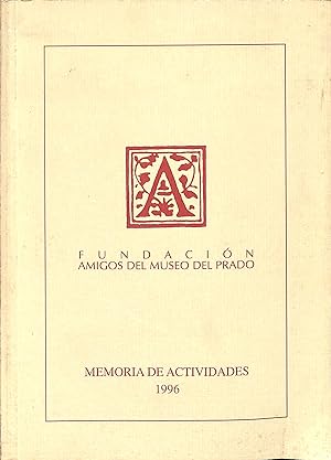 Imagen del vendedor de Memoria de Actividades 1996. a la venta por Els llibres de la Vallrovira