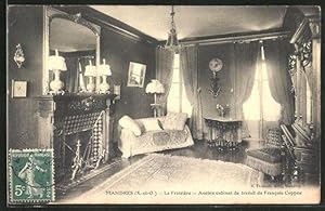 Carte postale Mandres, La Fraiziere, Ancien cabinet de travail de Francois Coppee