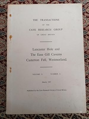 Lancaster Hole and the Ease Gill Caverns, Casterton Fell, Westmorland