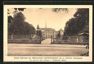 Carte postale Saint-Maurice, Ecole pratique de Reeducation professionelle de la Region Parisienne