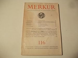 Seller image for Merkur. Deutsche Zeitschrift fr europisches Denken. for sale by Ottmar Mller