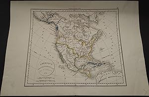 Amerique Septentrionale par F. Delamarche. 1854.