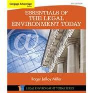 Seller image for Cengage Advantage Books: Essentials of the Legal Environment Today for sale by eCampus