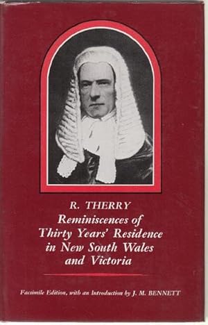 Image du vendeur pour Reminiscences of Thirty Years' Residence in New South Wales and Victoria. mis en vente par Time Booksellers