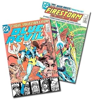 Immagine del venditore per Blue Devil, Issue 1: "How To Trap A Devil"; together with The Fury of Firestorm, Issue 24: "Terminal Velocity" venduto da Morocco Books and Collectibles