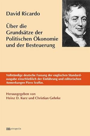 Bild des Verkufers fr ber die Grundstze der politischen konomie und der Besteuerung zum Verkauf von BuchWeltWeit Ludwig Meier e.K.