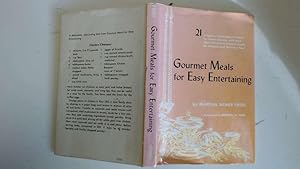 Bild des Verkufers fr GOURMET MEALS FOR EASY ENTERTAINING zum Verkauf von Goldstone Rare Books