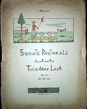 Bild des Verkufers fr Sonate pastorale pour piano. Op. 253 zum Verkauf von Paul van Kuik Antiquarian Music
