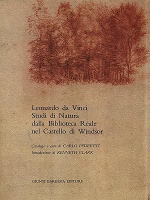 Bild des Verkufers fr Leonardo da Vinci. Studi di Natura. Milano. Castello Sforzesco 1982 zum Verkauf von Librodifaccia