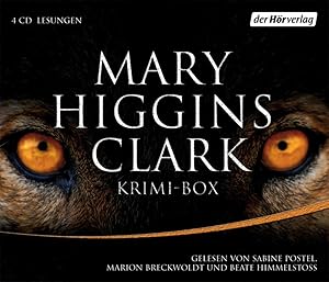 Bild des Verkufers fr Mary Higgins Clark. Kurzer Prozess. Die Leiche im Schrank. Entfhrung am helllichten Tag. Schlaf, Kindchen, schlaf. 4 CDs. zum Verkauf von artbook-service